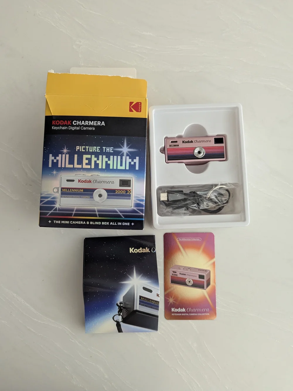 Kodak Charmera Millennium Edition Digital Camera Pink